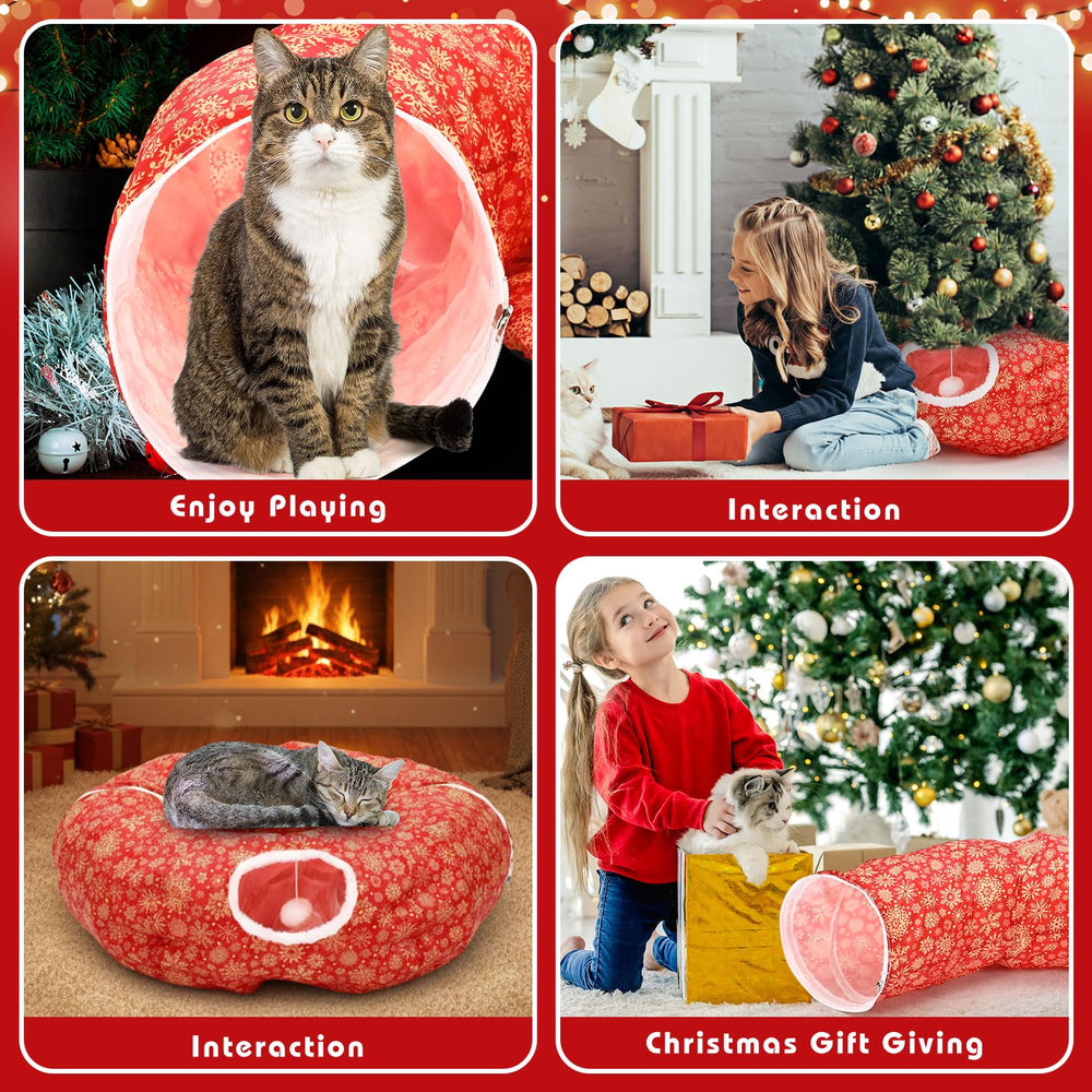 Vertintong festive cat toy suits cats, rabbits, and small pets.