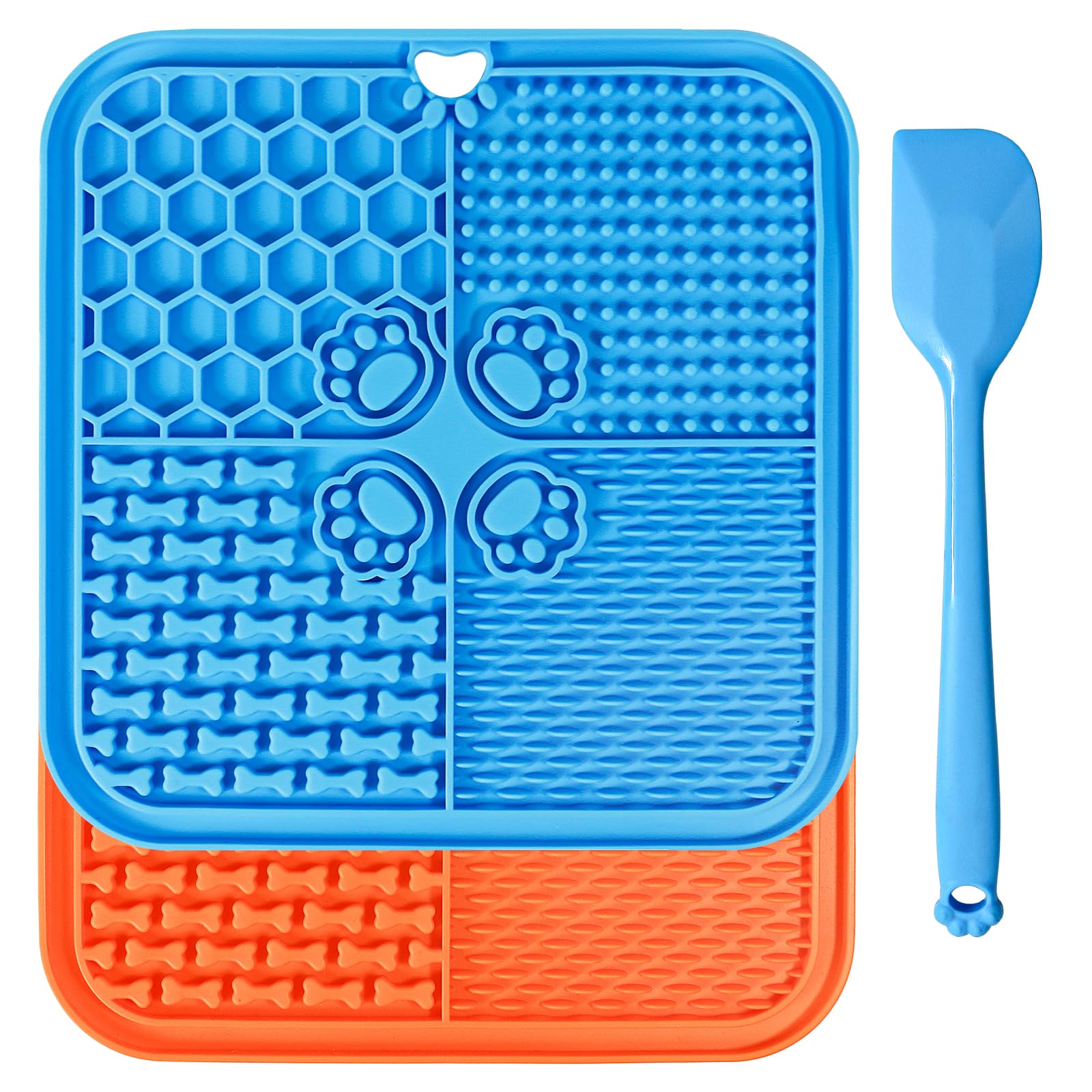 Verwohnt lick mat supports calm feeding during grooming or bath time.