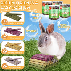 VESPRO original Timothy hay sticks close-up showing high-fiber texture for digestion support