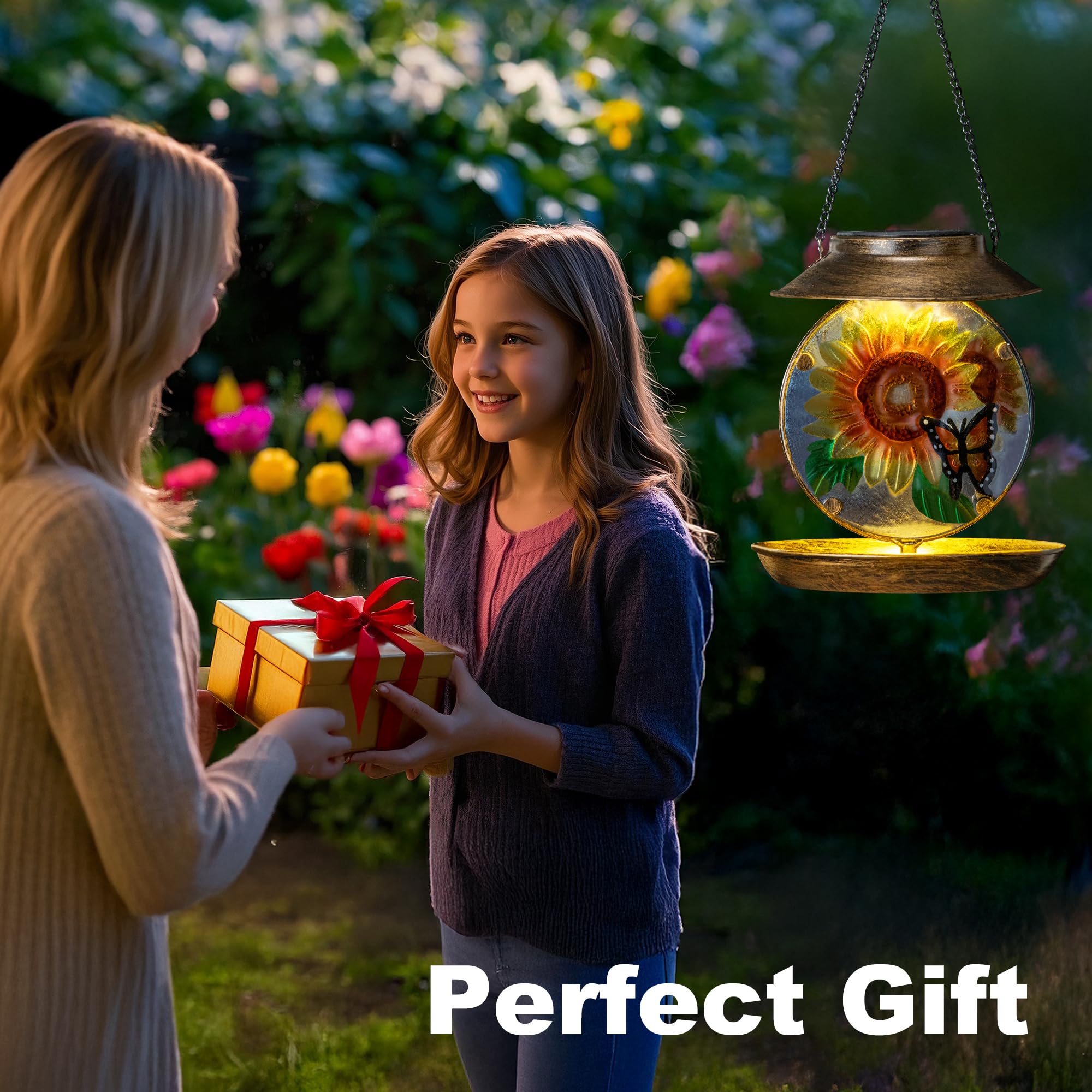 VESTCDF gift-ready outdoor bird feeder suits gardeners and nature lovers