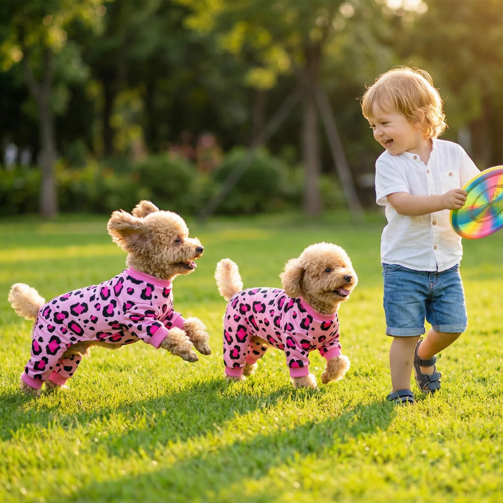 Vet-Approved ultra-soft fabric in pink for a gentle touch and daily wear.