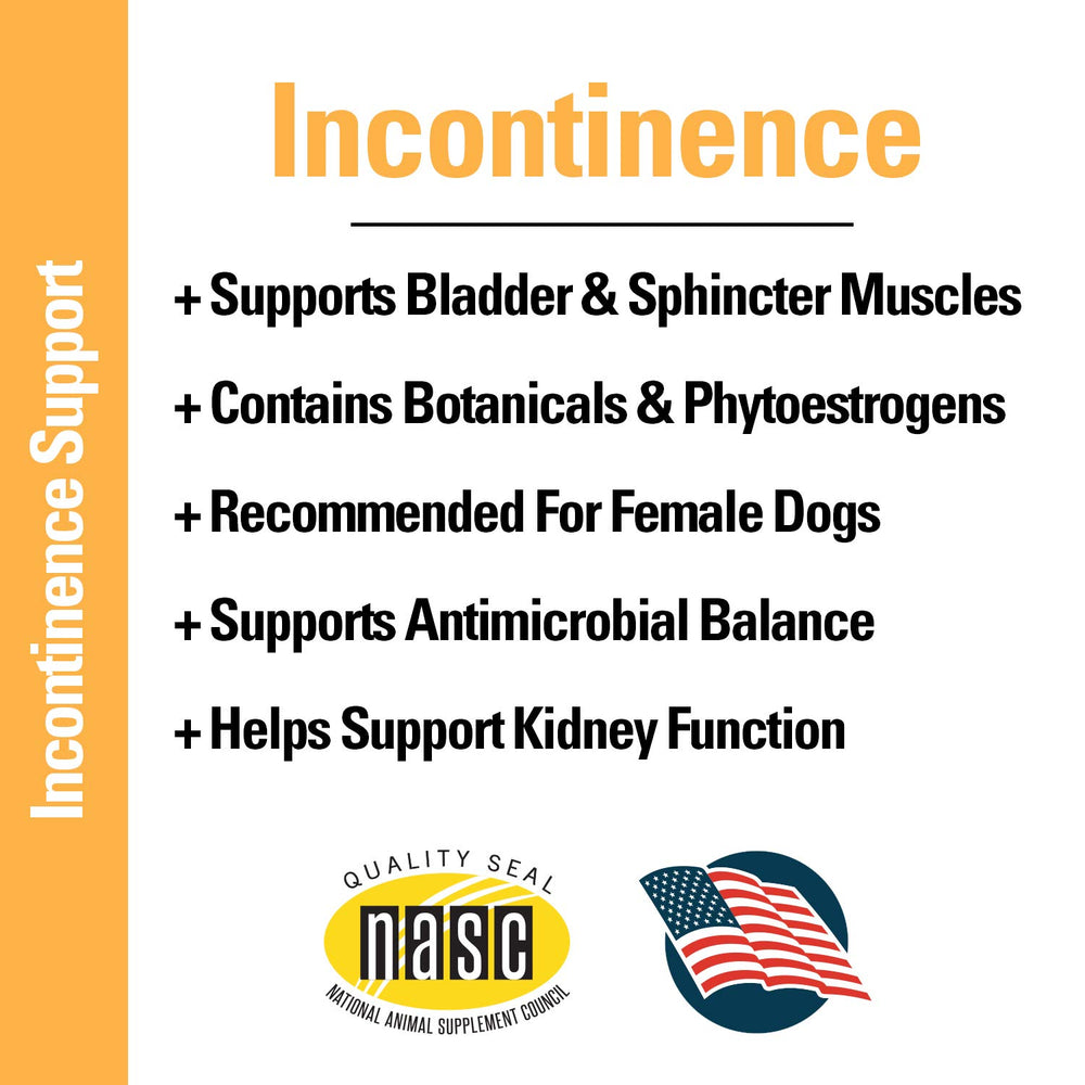 Vet Classics label details ingredients and guidance for responsible use in female dogs' bladder health.