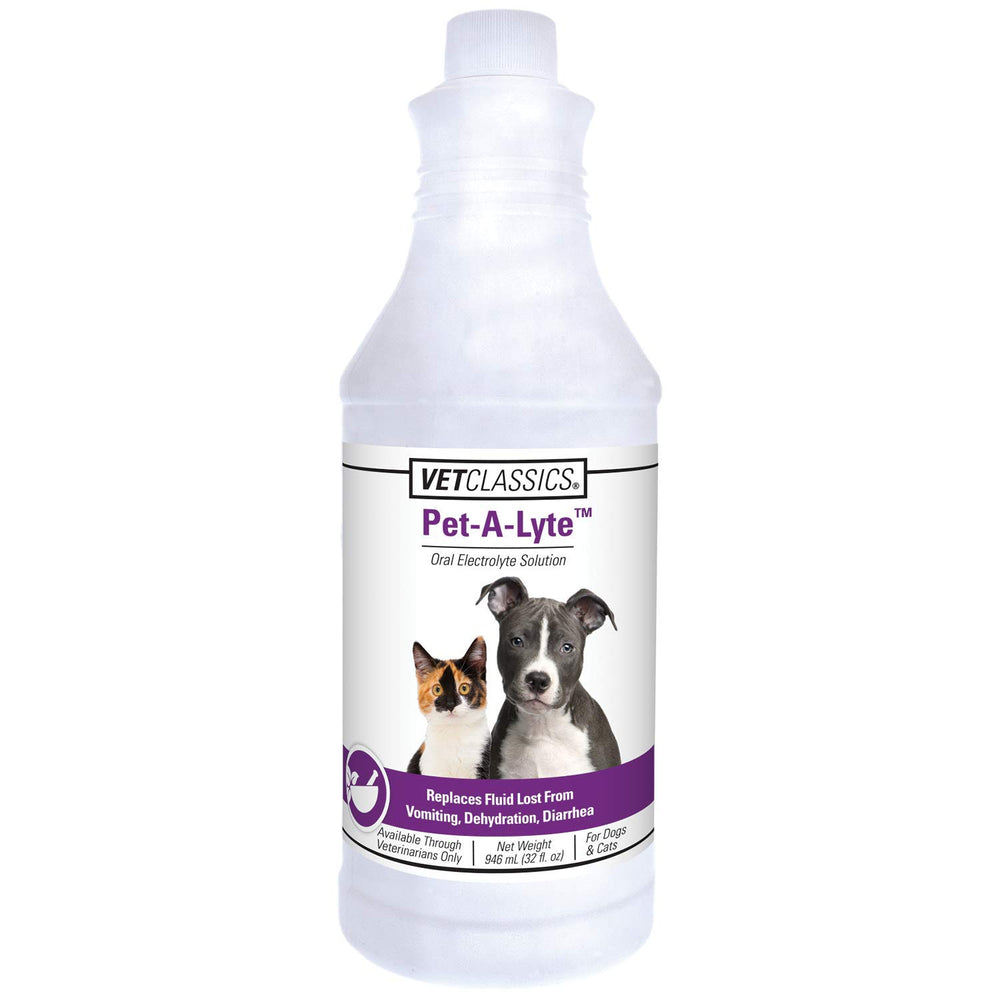 Vet Classics Pet-A-Lyte bottle for pets to rehydrate after dehydration.