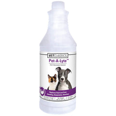 Vet Classics Pet-A-Lyte bottle for pets to rehydrate after dehydration.