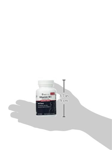 Vet One Vitamin K1 chewables for dogs and cats enable convenient follow-up therapy.