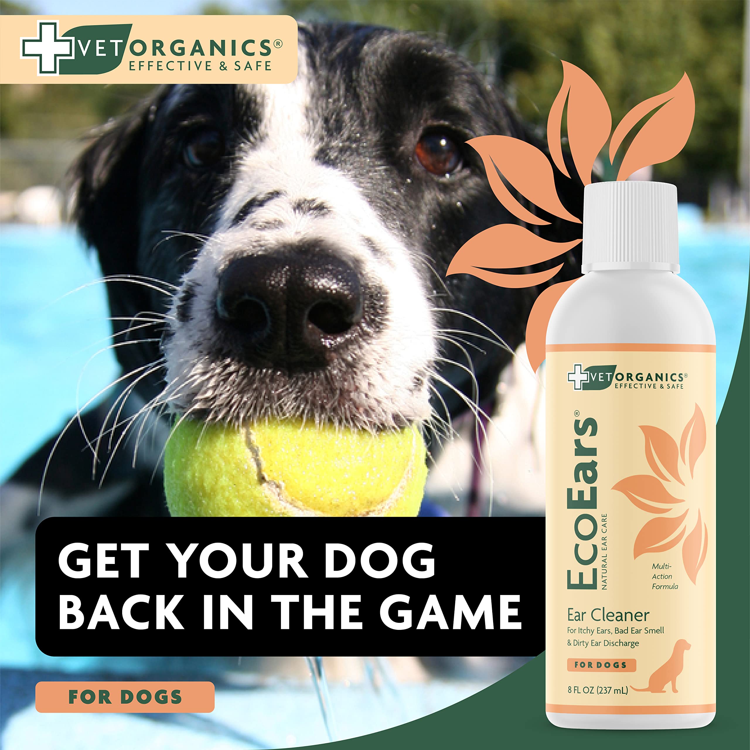 Vet Organics EcoEars two-pack highlights value and consistency in ear care.