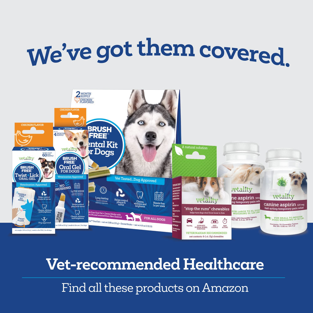 B.E.S.T. Complex ingredients label on Vetality packaging