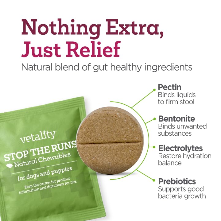 Container label highlights bentonite ingredient for gentle gut balance
