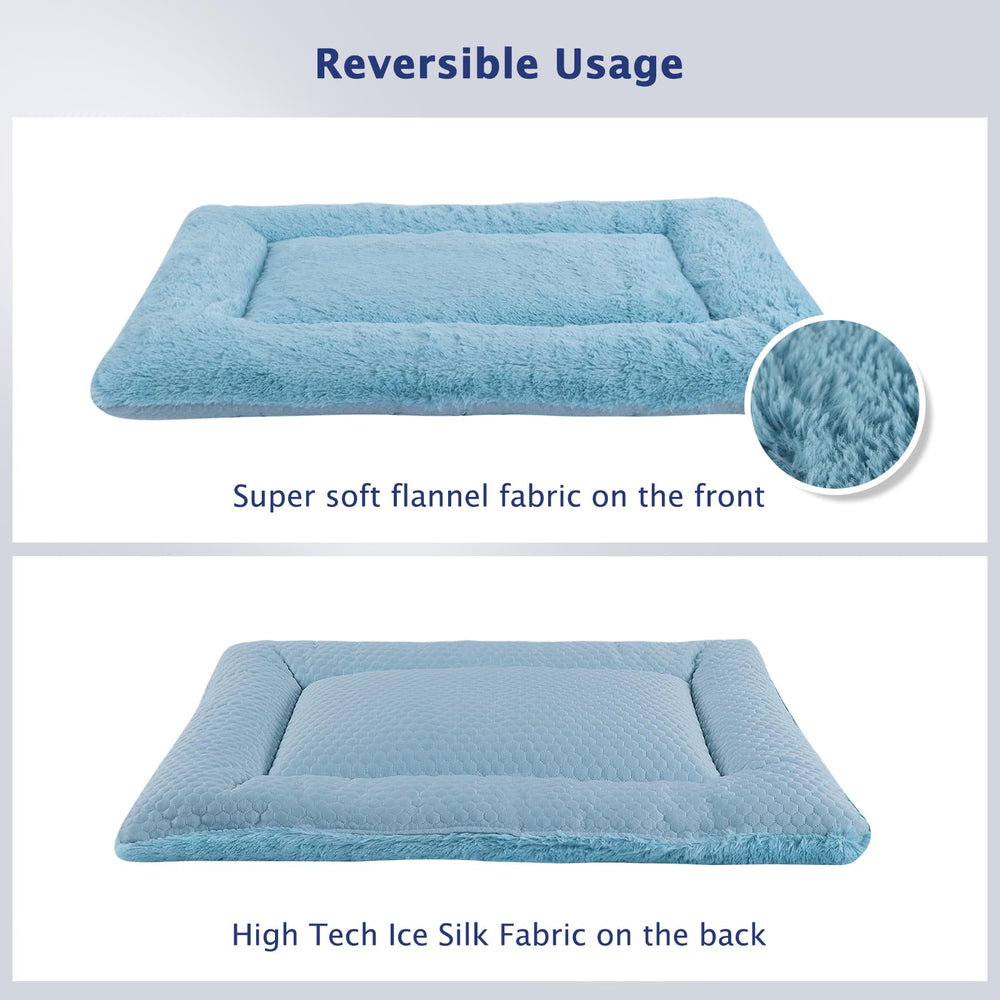 Vetasac dog bed mat in crate setup suitable for crate or floor