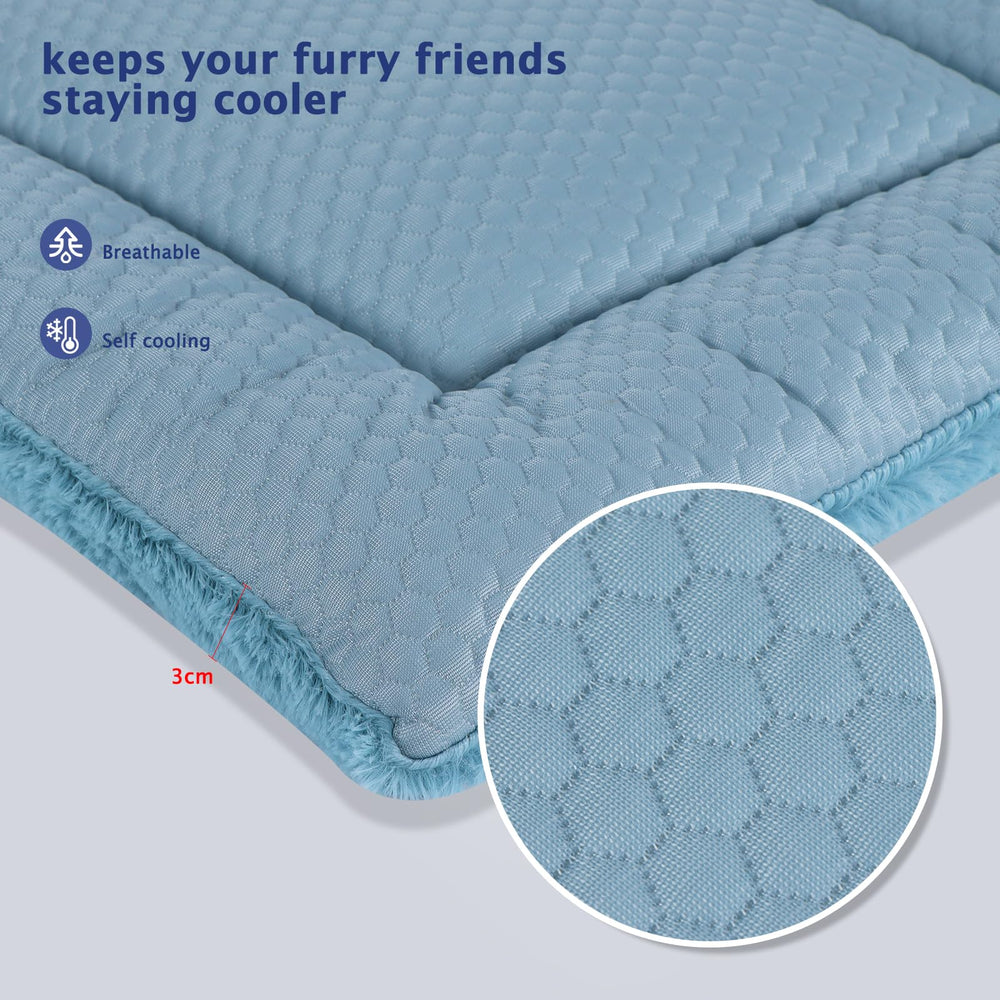 Vetasac dog bed mat reversible sides highlights year-round comfort