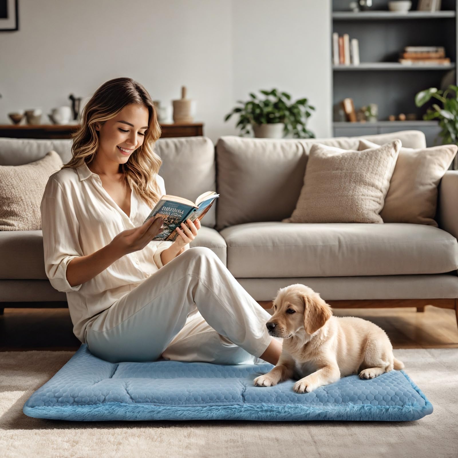 Vetasac dog bed mat size range shows six size options