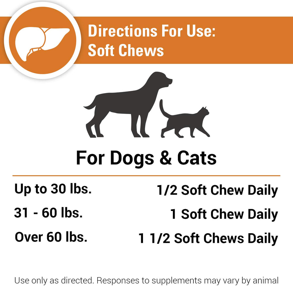 Veterinarian-formulated Vet Classics liver support with enzymes and antioxidants