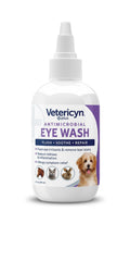 Vetericyn Plus Eye Care Kit tear-stain removal showcasing daily cleaning benefits