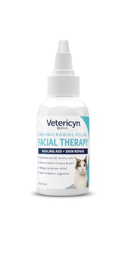 Vetericyn Plus Feline Facial Therapy eye care drops for comfortable eyes