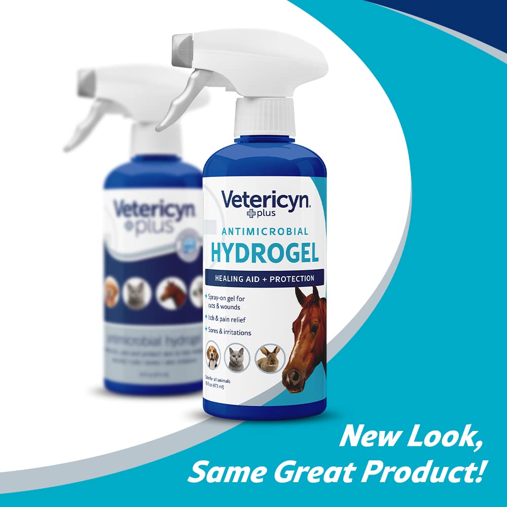 Vetericyn Plus spray used on a cat irritation for relief.