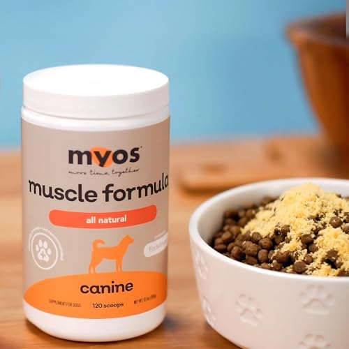 Over 3,000 veterinarians trust MYOS Canine Muscle Formula