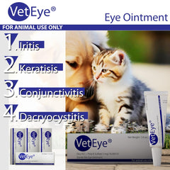 VetEye eye ointment for horses aids gentle eye care in equines.