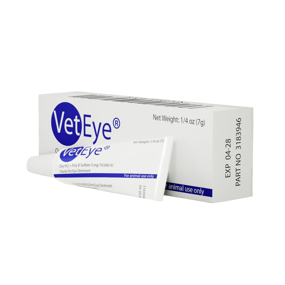 VetEye eye ointment for sheep assists with minor eye irritation and easy application.