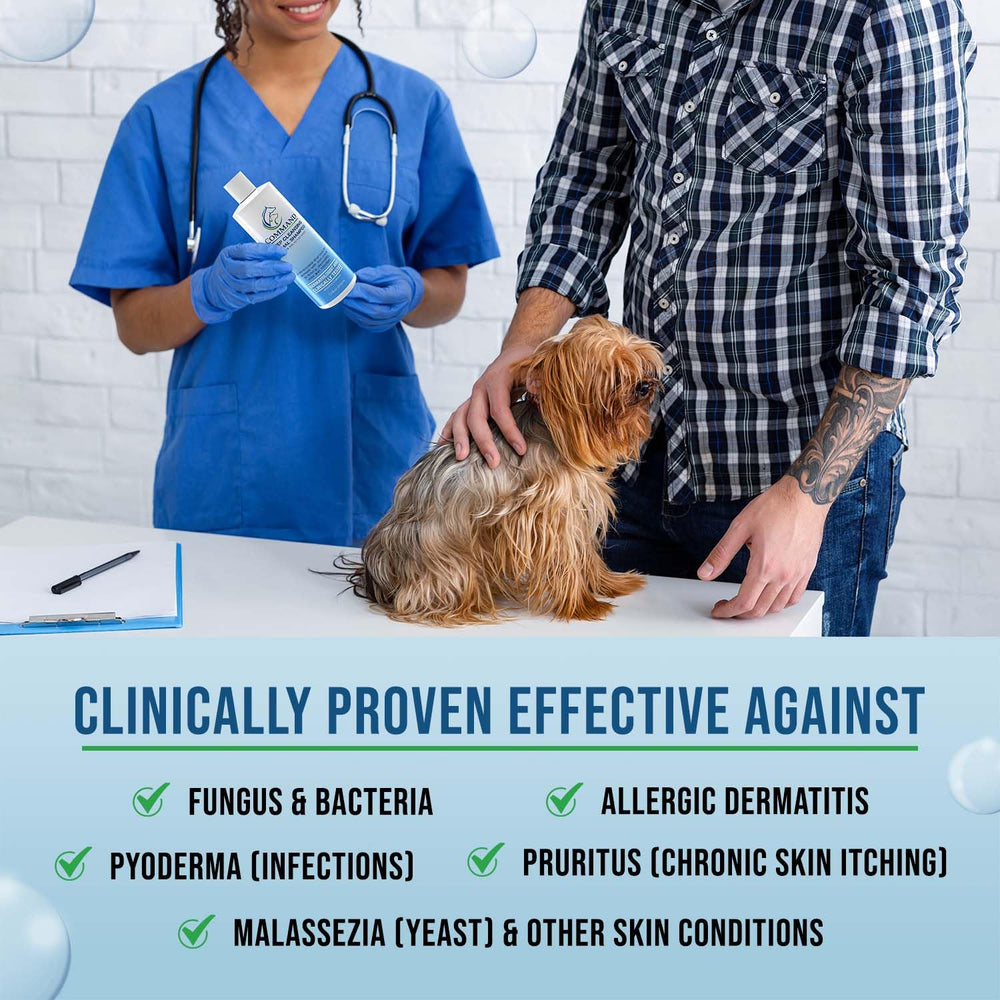 VetriMAX Command shampoo clean-coat after wash reduces odor and dirt.