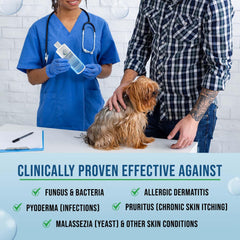 VetriMAX Command shampoo clean-coat after wash reduces odor and dirt.