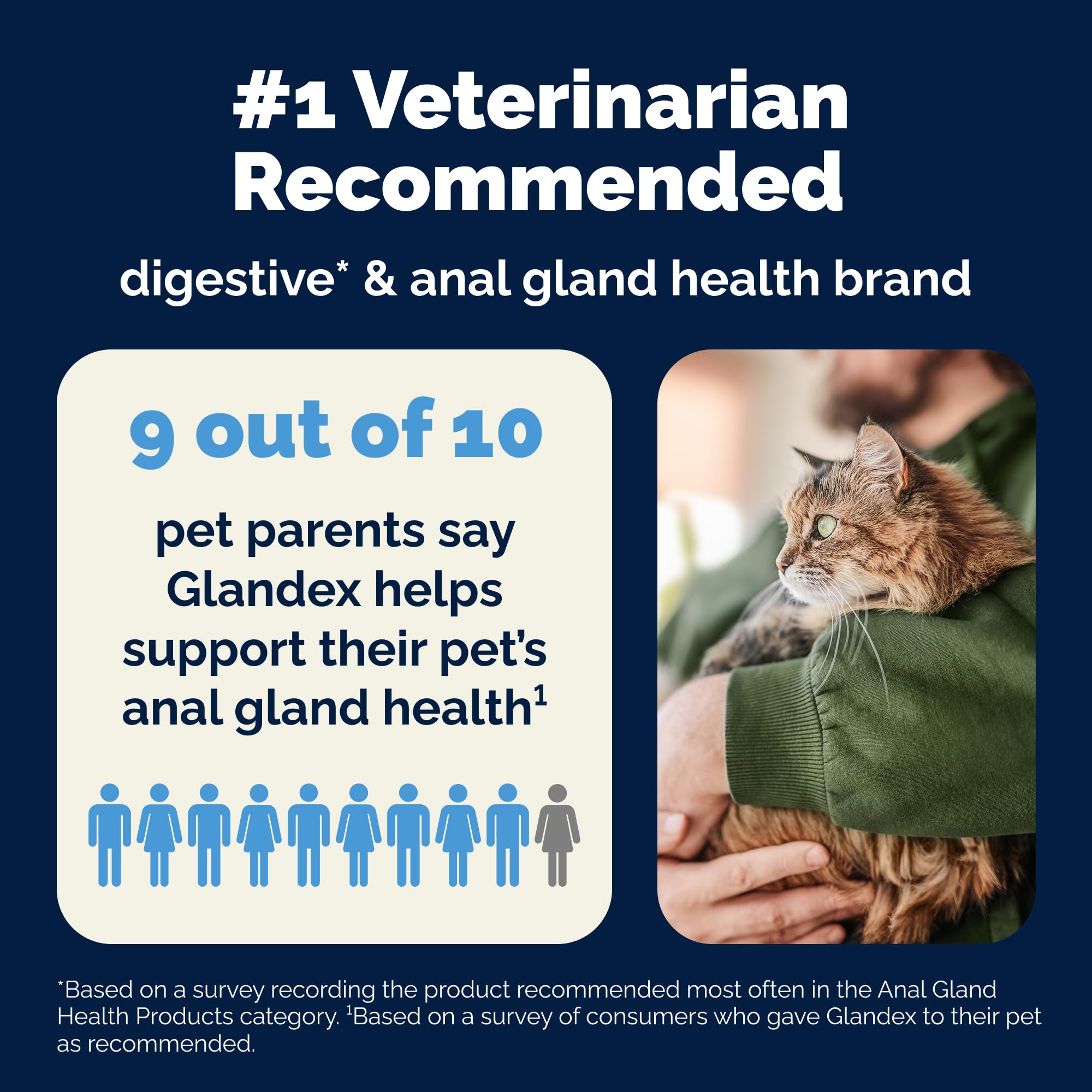 Vetnique Glandex cat omega fatty acids support inflammatory balance