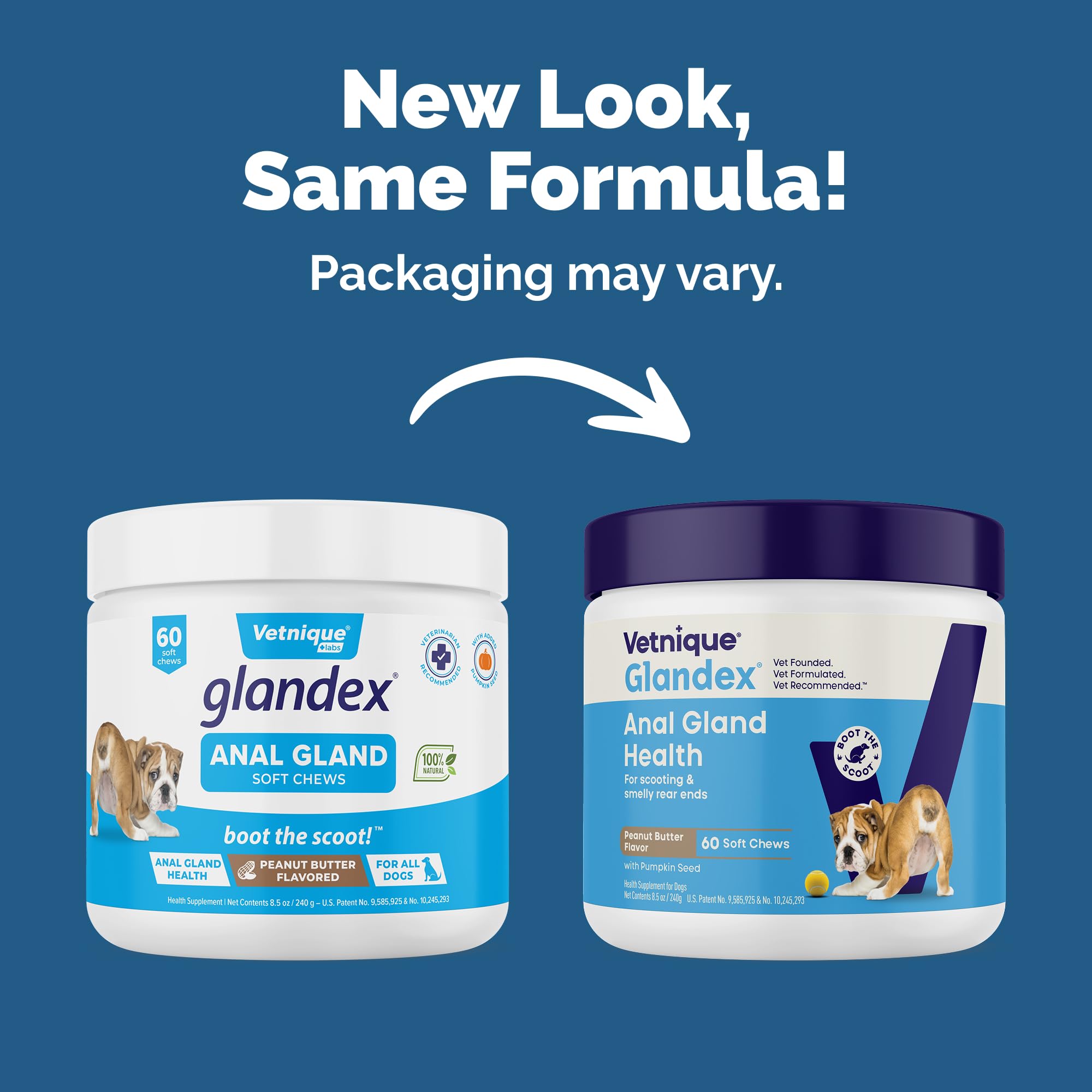 Vetnique Glandex peanut butter chews appealing to dogs for daily use