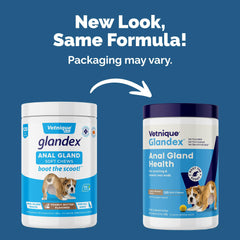 Vetnique Glandex peanut-butter chew close-up supports daily use