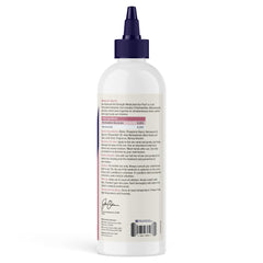 Vetnique Oticbliss label closeup highlights dual active ingredients for ear care.