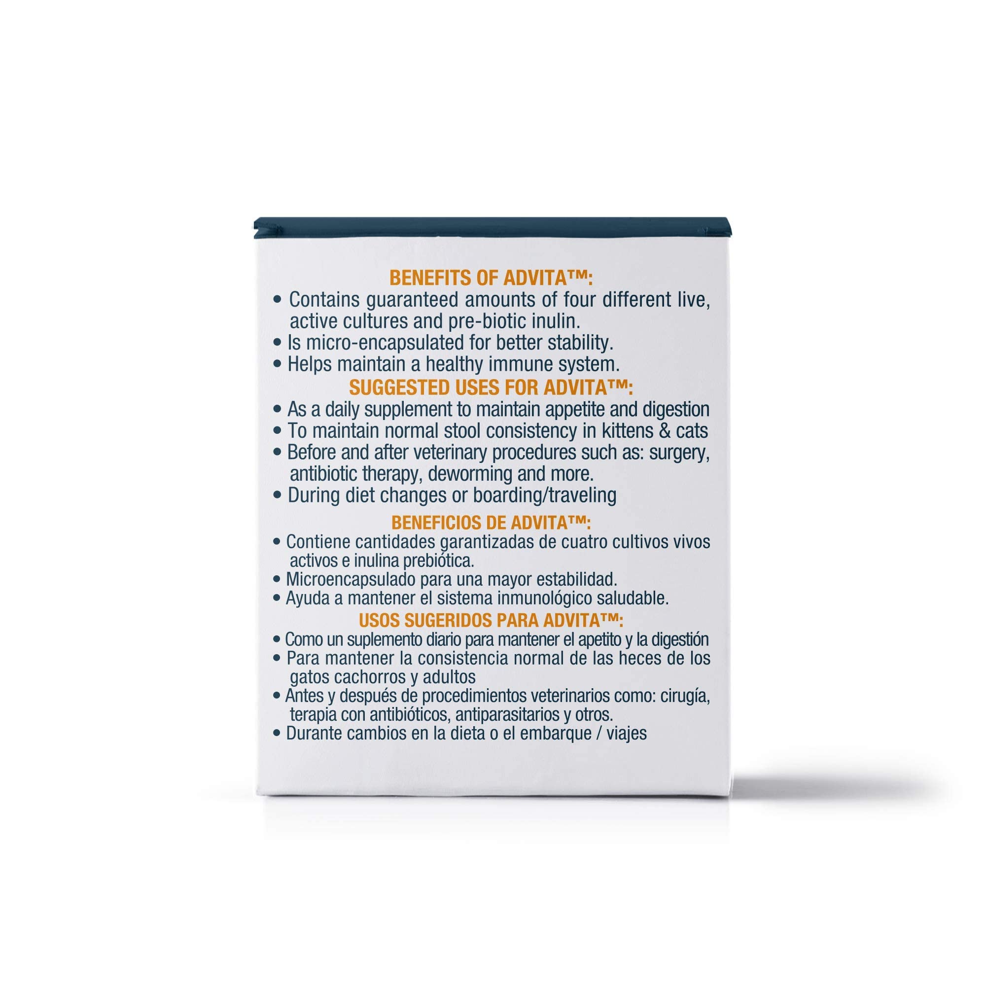 Vet One Advita encapsulated probiotic technology enhances stability and efficacy
