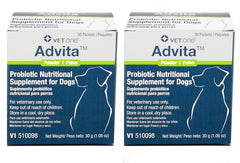VetOne Advita probiotic for dogs 60ct pack shot highlighting digestive support