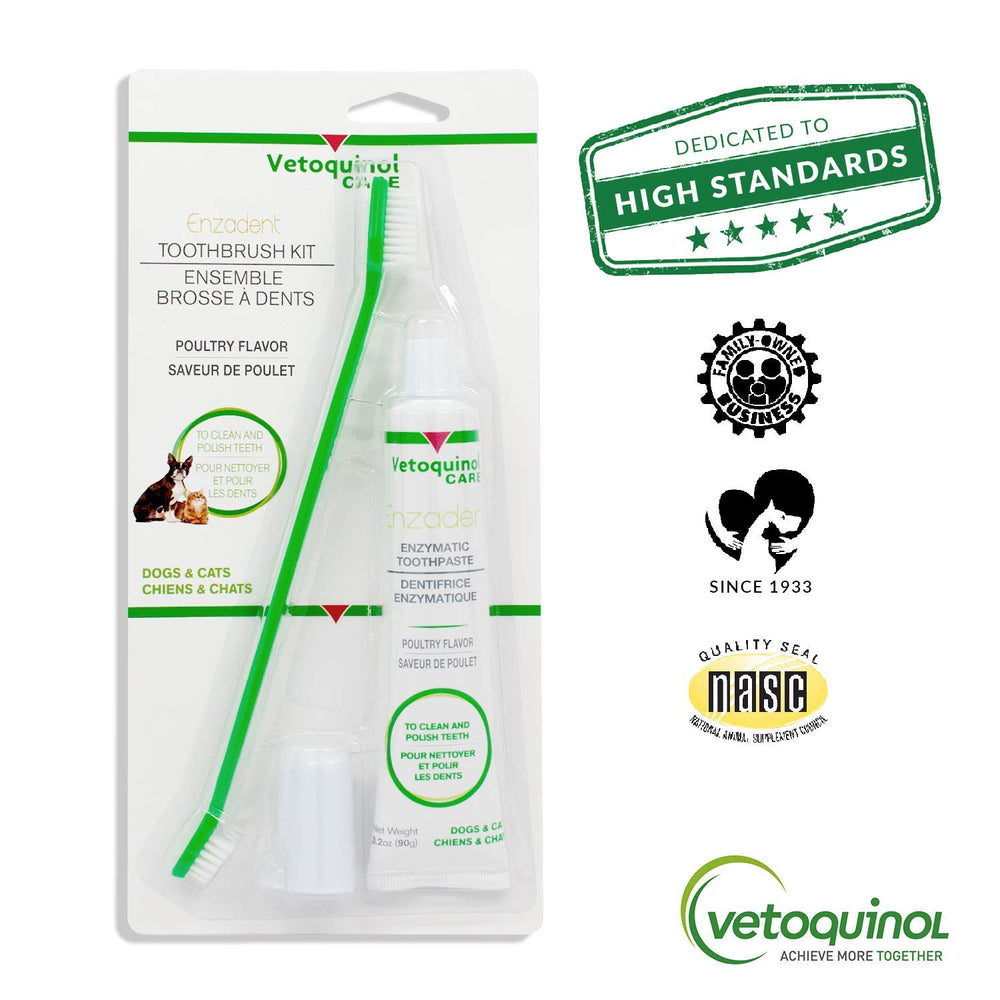 Vetoquinol Enzadent results: cleaner teeth and fresher breath