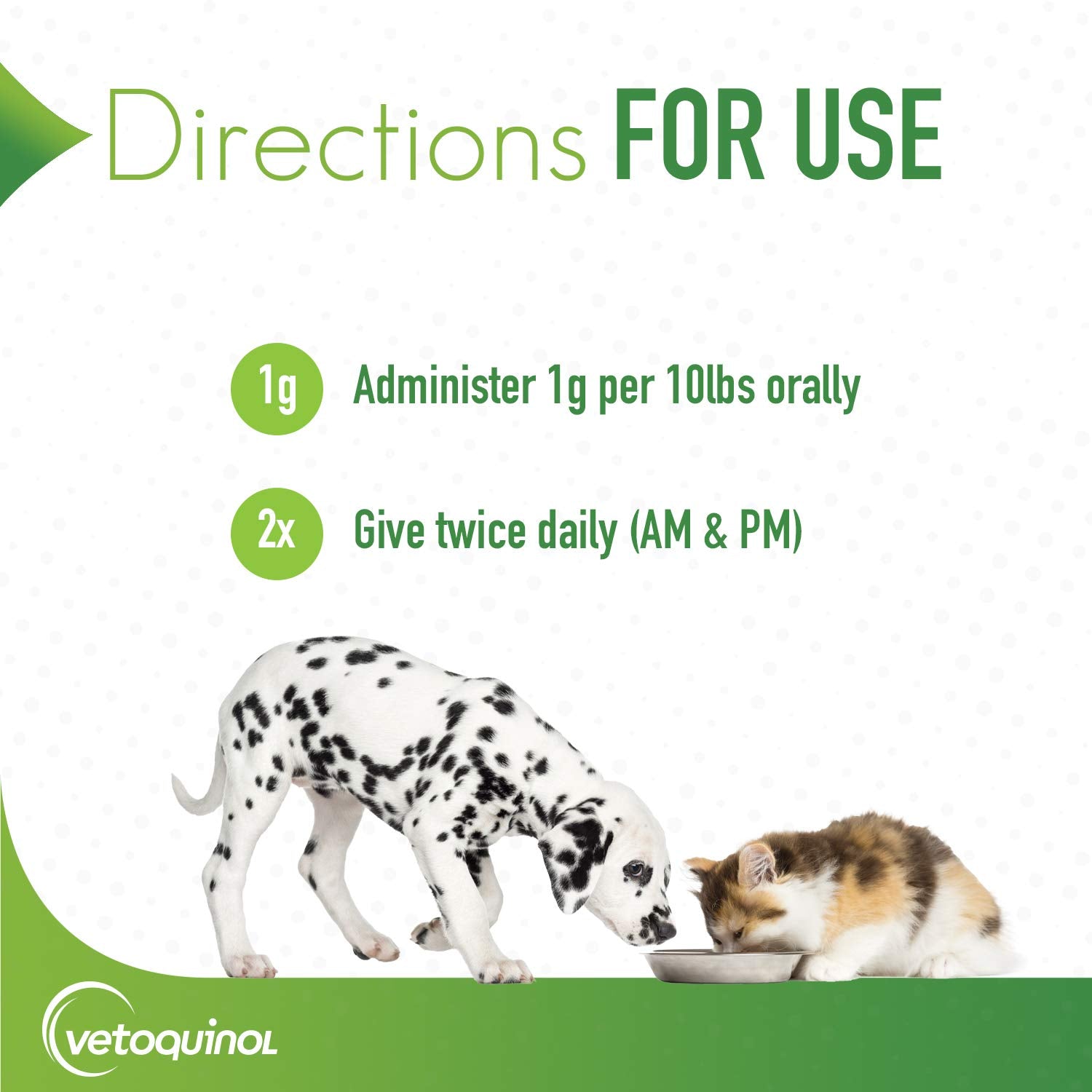 Vetoquinol Epakitin-scoop-measuring demonstrates simple portion control for consistent dosing.