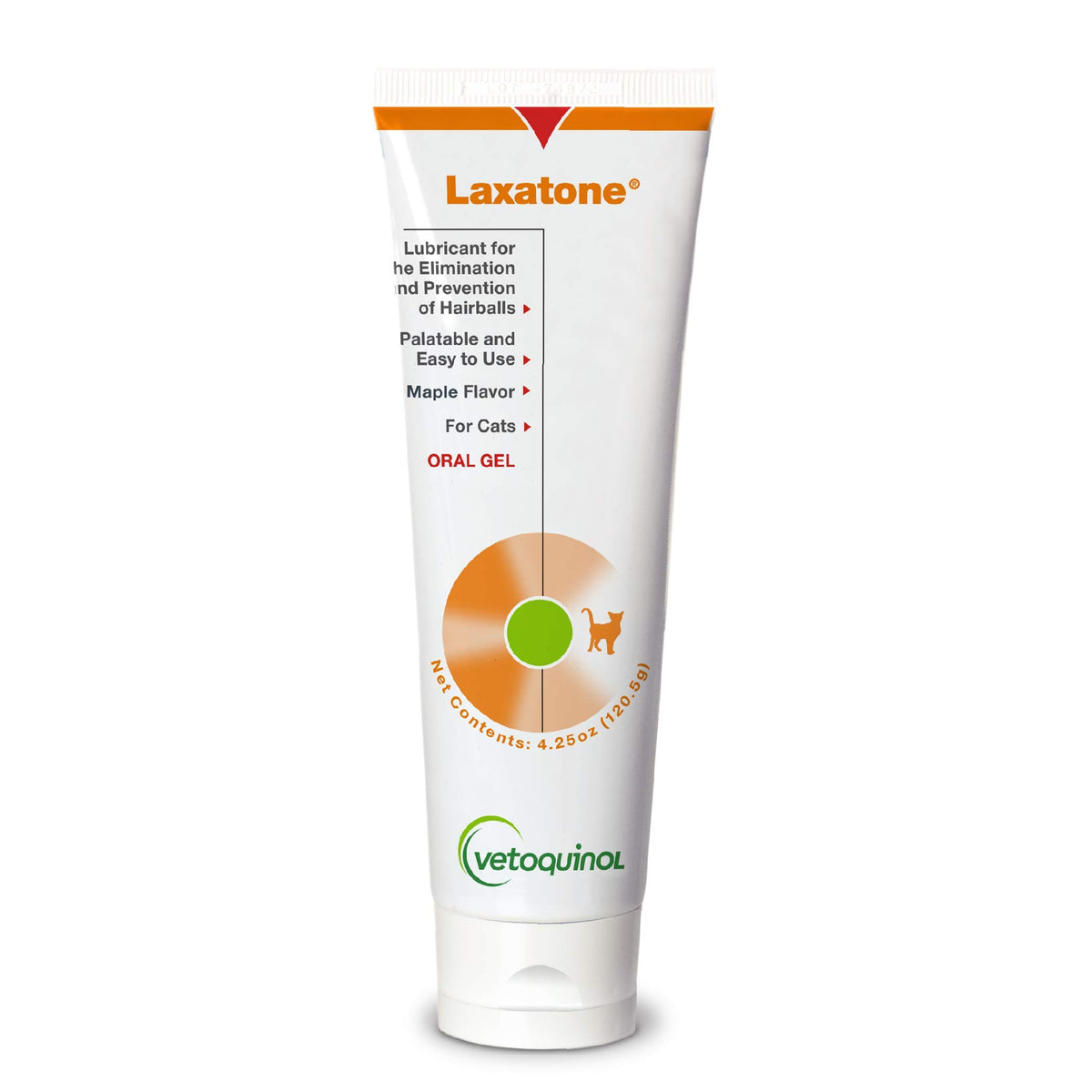 Vetoquinol Laxatone maple gel bottle front view highlighting product label and branding