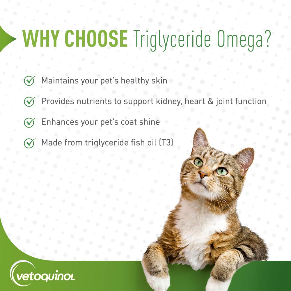 Vetoquinol omega; administración diaria para perros de 30-60 libras