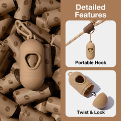 VETRESKA extra thick leak-proof bags offer reliable mess containment