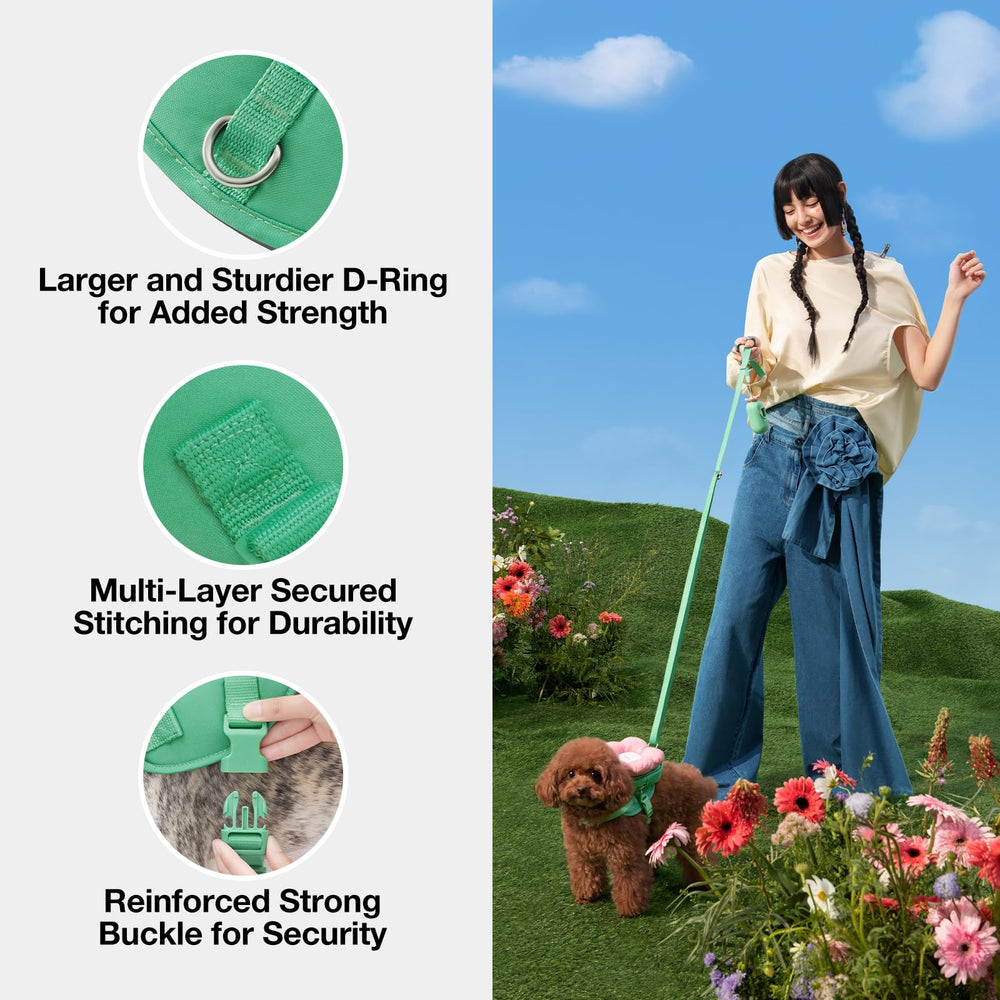 VETRESKA Flora backpack compartment open for bags and snacks