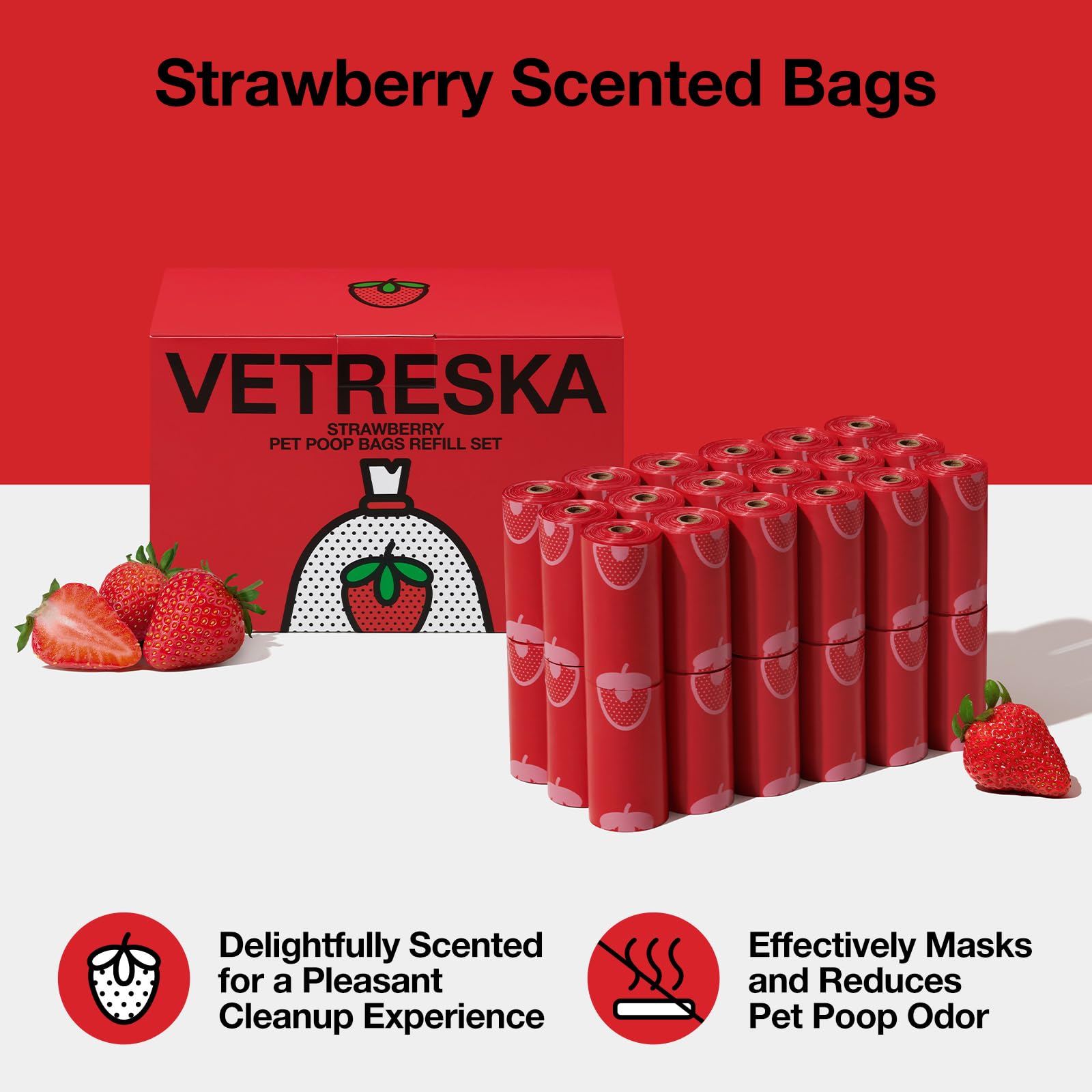 VETRESKA leak-proof bags collection shows reliable, mess-free disposal on outings