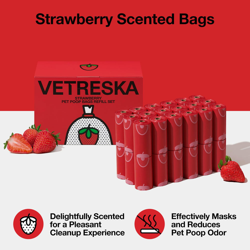 VETRESKA leak-proof bags collection shows reliable, mess-free disposal on outings