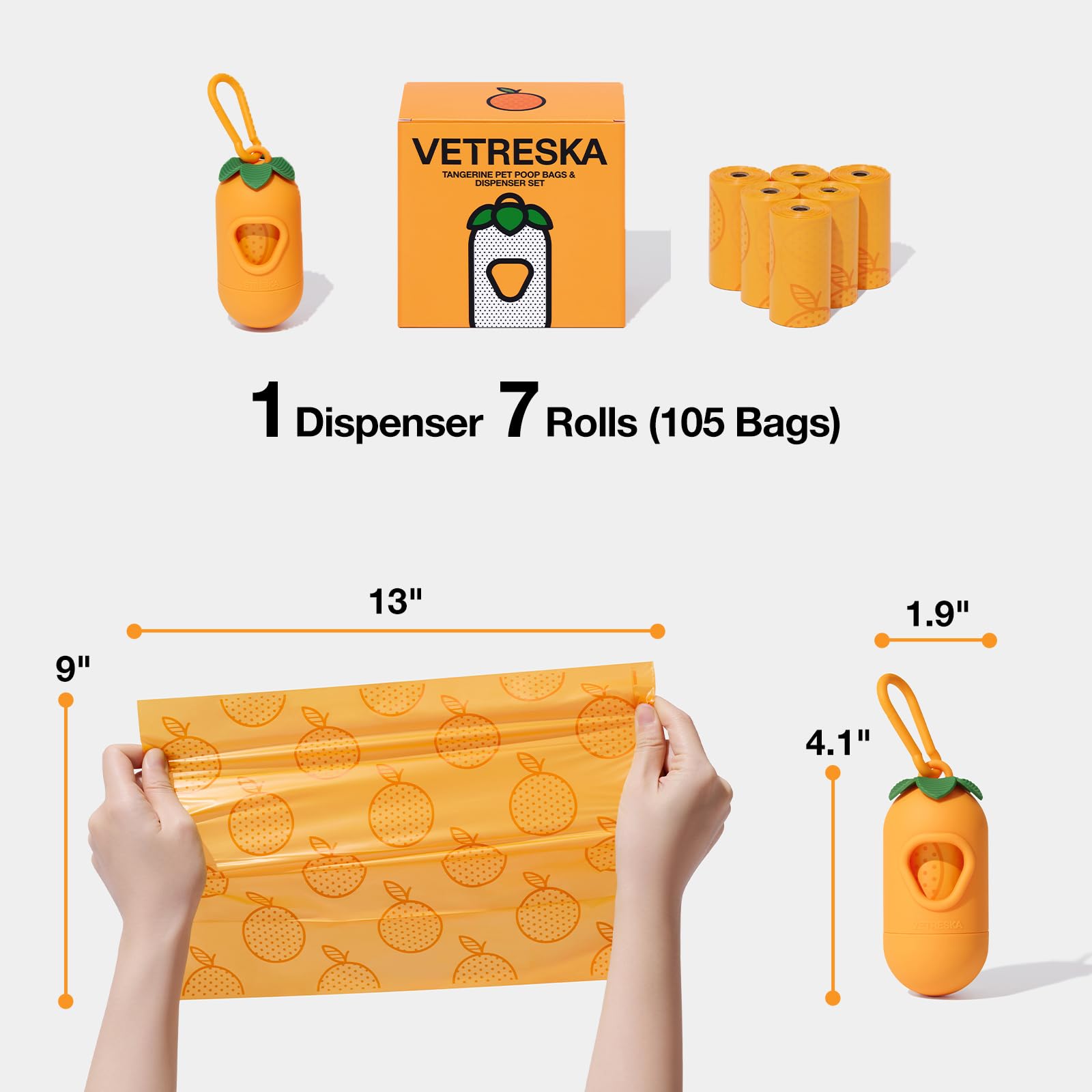 VETRESKA earth-friendly recyclable inner cores and eco-conscious materials.