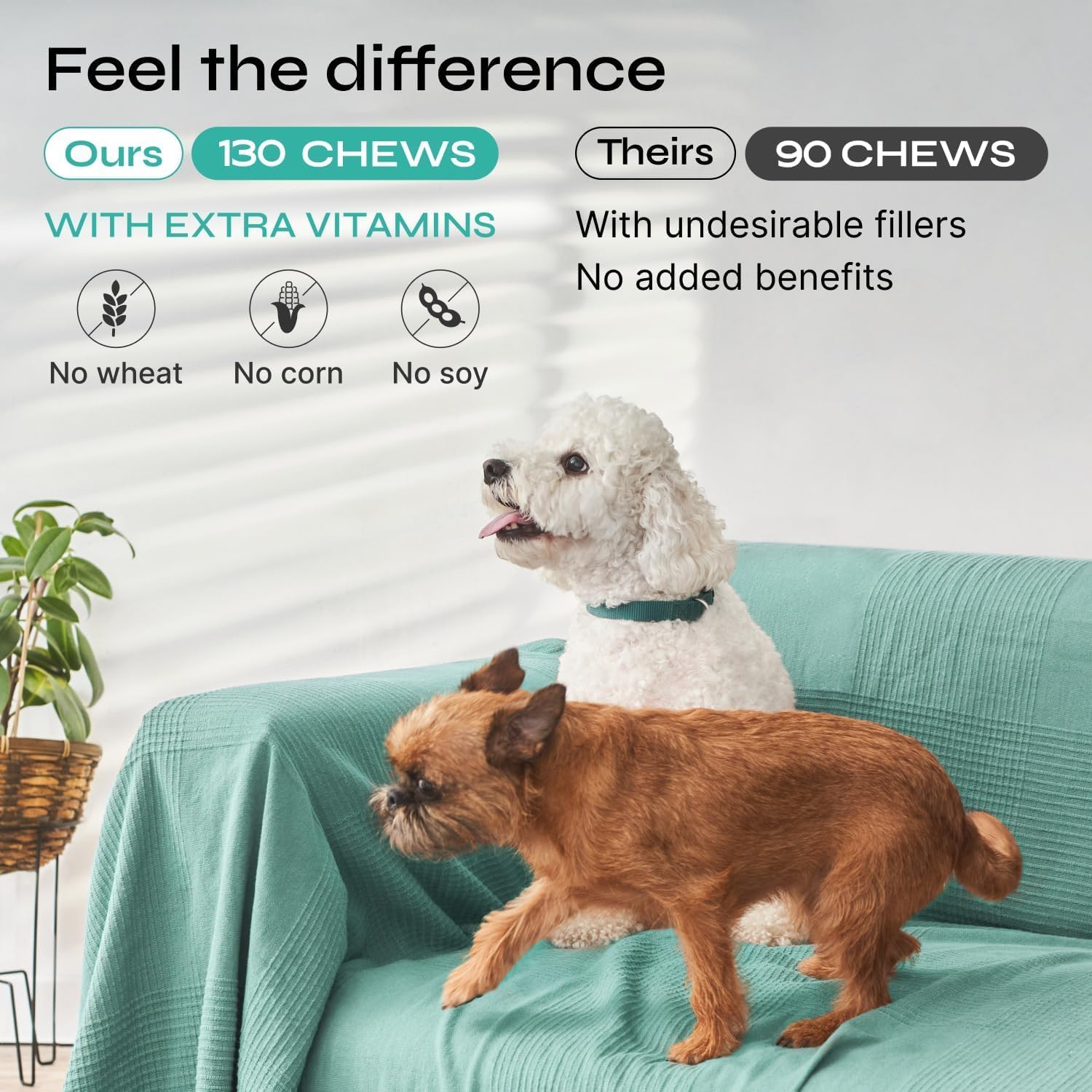 Vetrica Calming Chews soft treats texture for easy administration