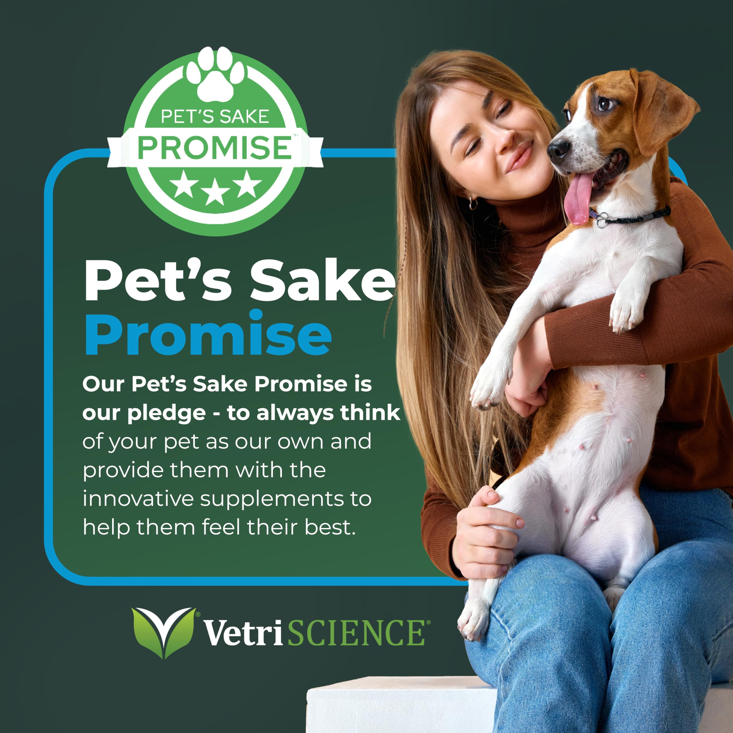 VetriScience hand-off chews shows easy daily supplementation routine.