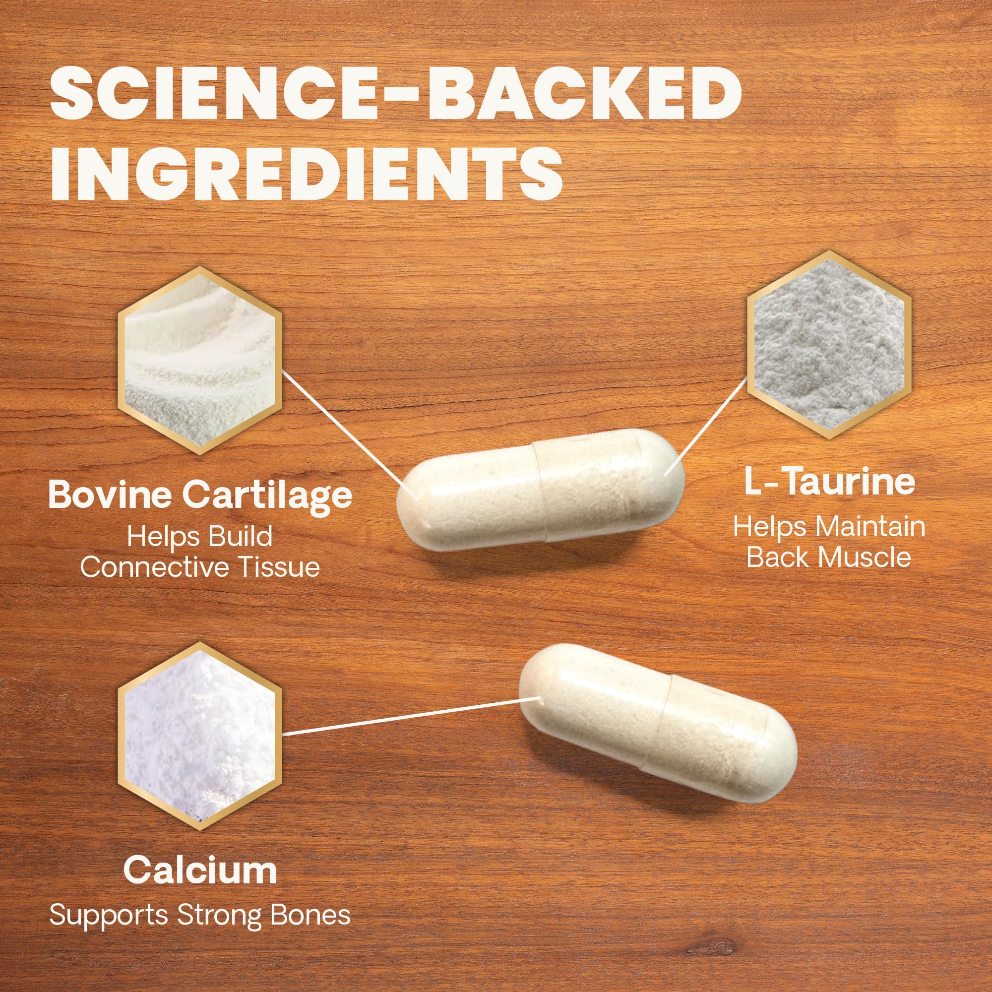 VetriScience Healthy Spine & Disc capsules hidden in a treat for easy administration.