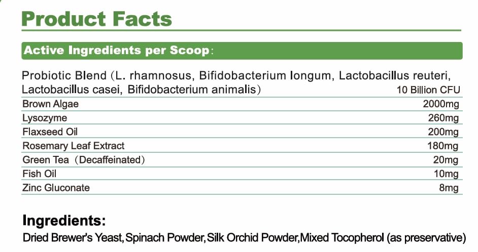Vetriuntrix customer dog smile closeup suggesting improved comfort