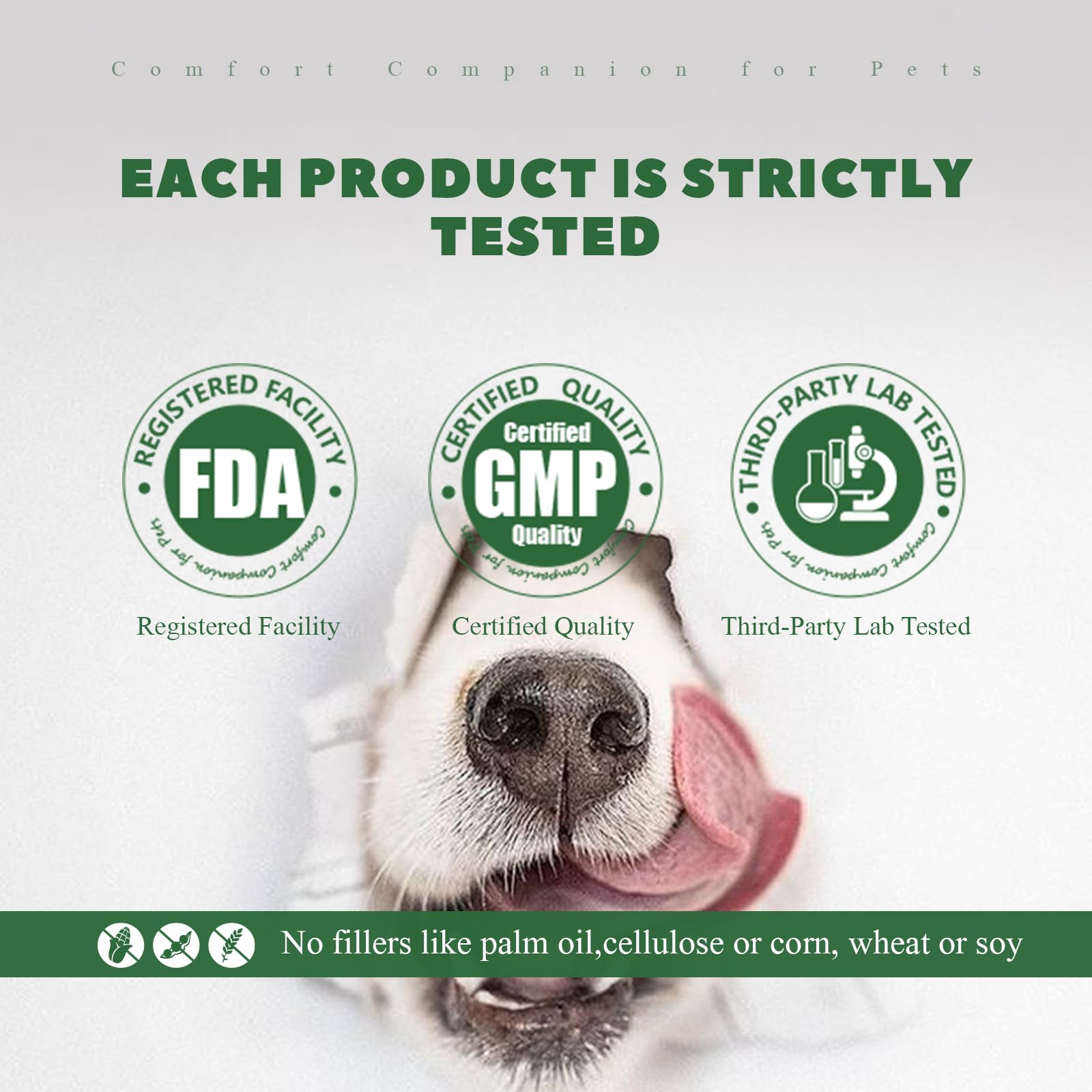 Vetriuntrix dental care on kibble showing convenient routine