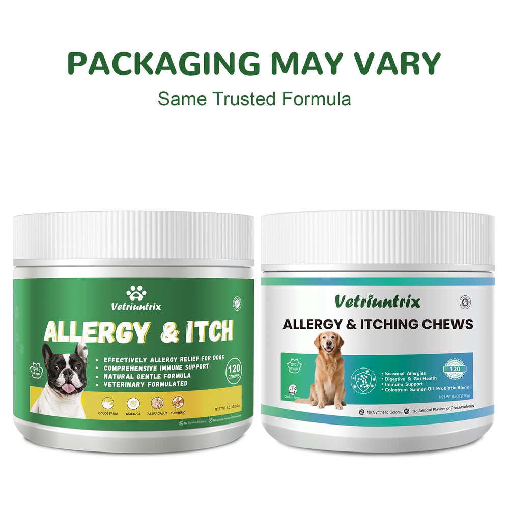 Vetriuntrix dog allergy chews grain- and soy-free