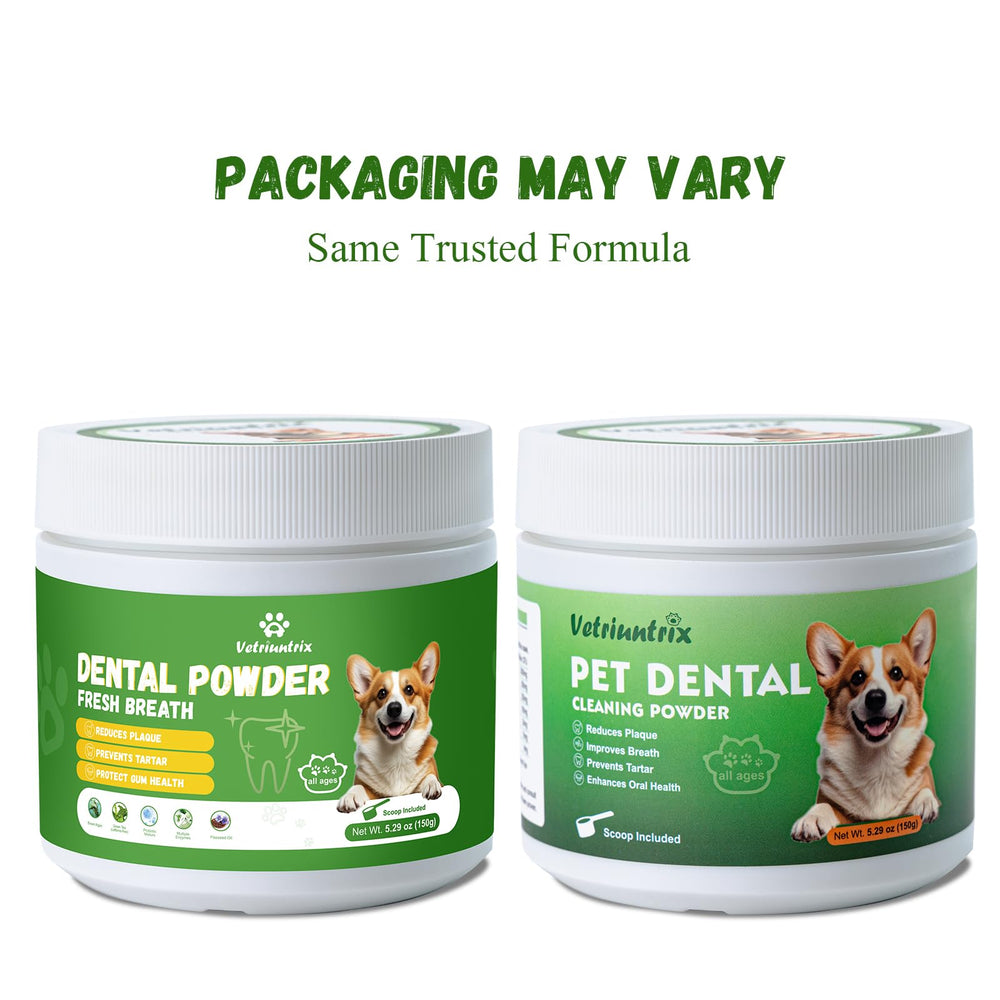 Vetriuntrix dog meal scene showing easy integration into feeding routine.