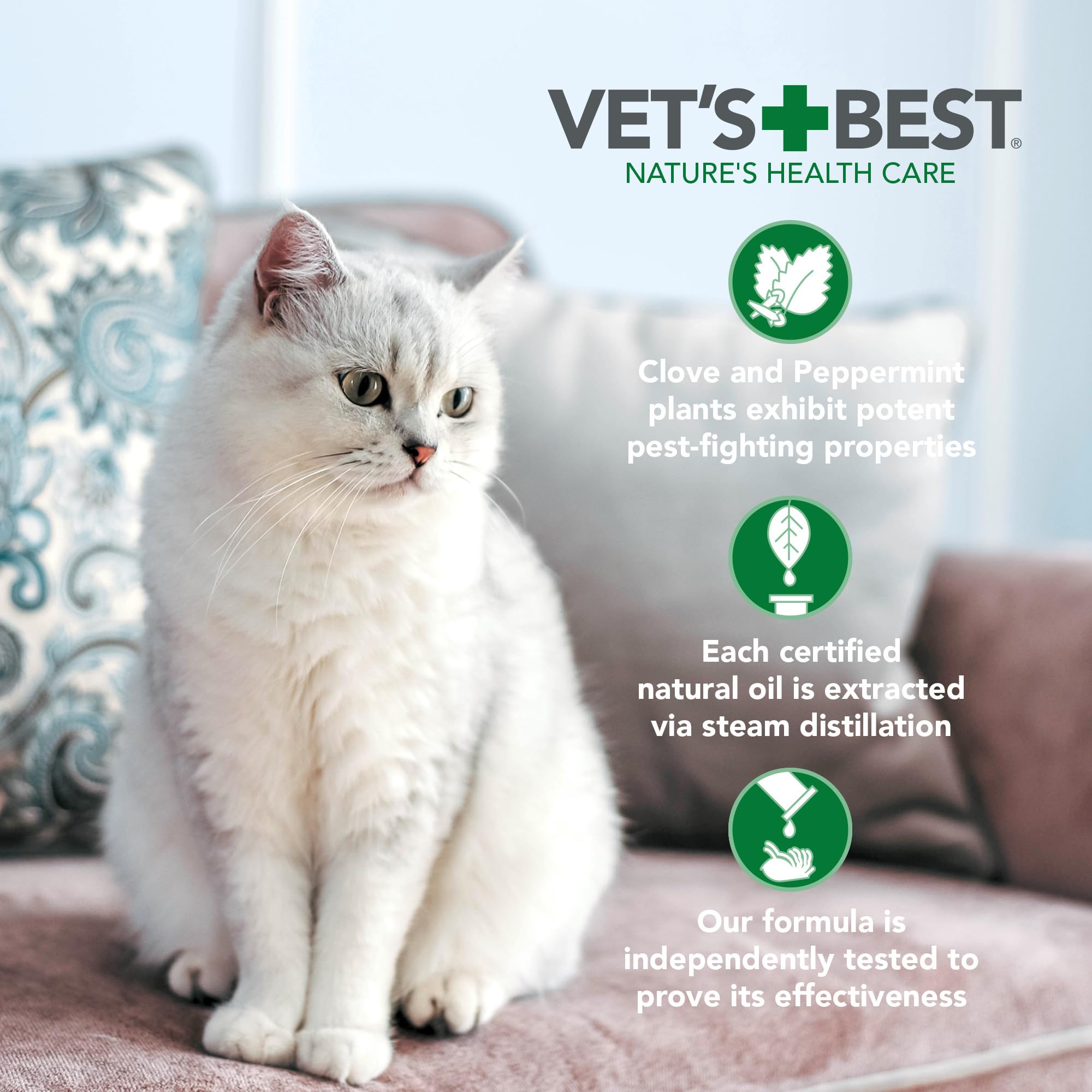 Vet's Best natural oils safe for homes with kids and pets.