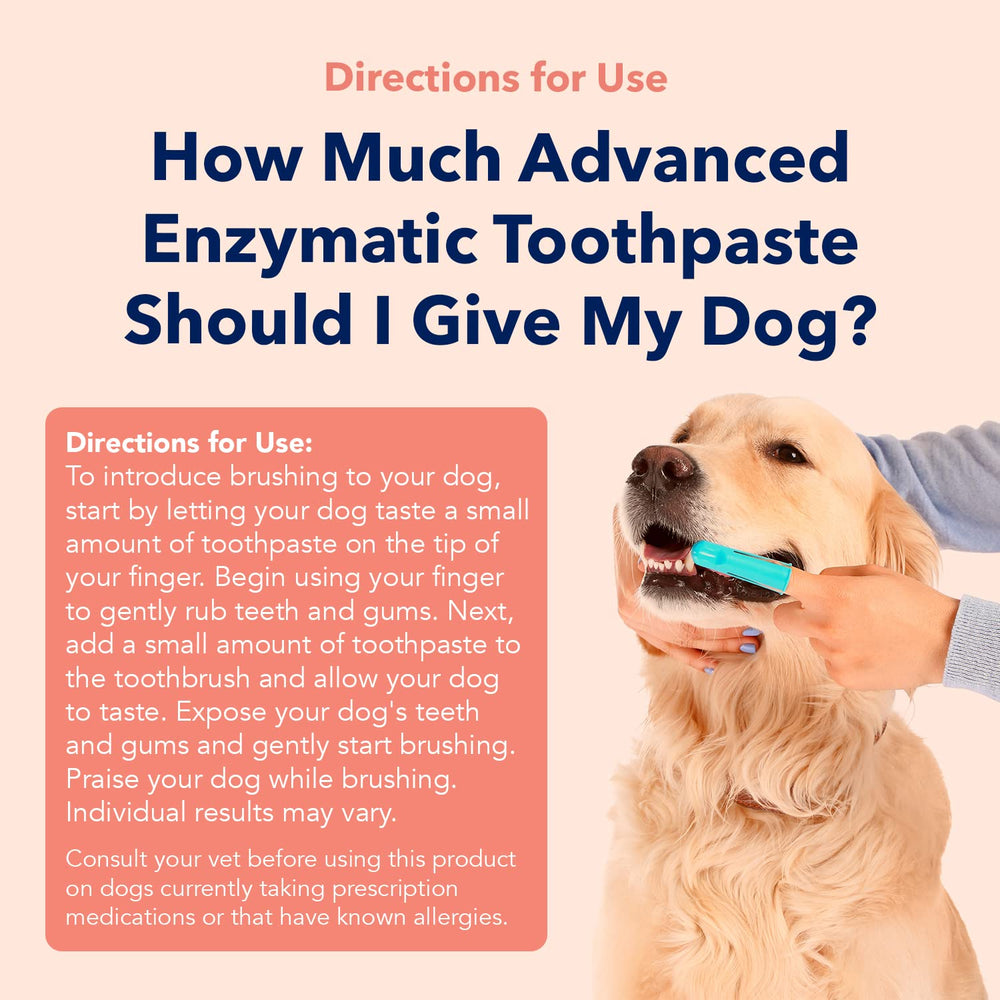 Vets Preferred enzymatic toothpaste fresh breath result suggests odor control after brushing