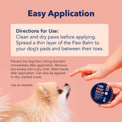 Vets Preferred Paw Balm ingredients beeswax coconut oil shea butter
