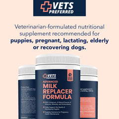 Vets Preferred 12 oz packaging highlights USA-made GMP-quality nutrition.
